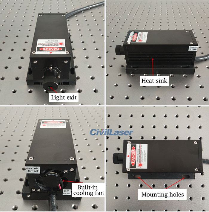 671nm DPSS laser